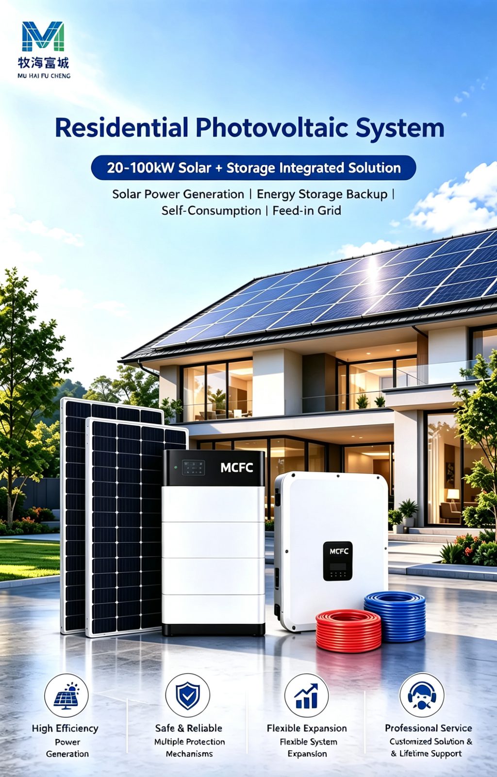 Household Grid-Tied Solar System