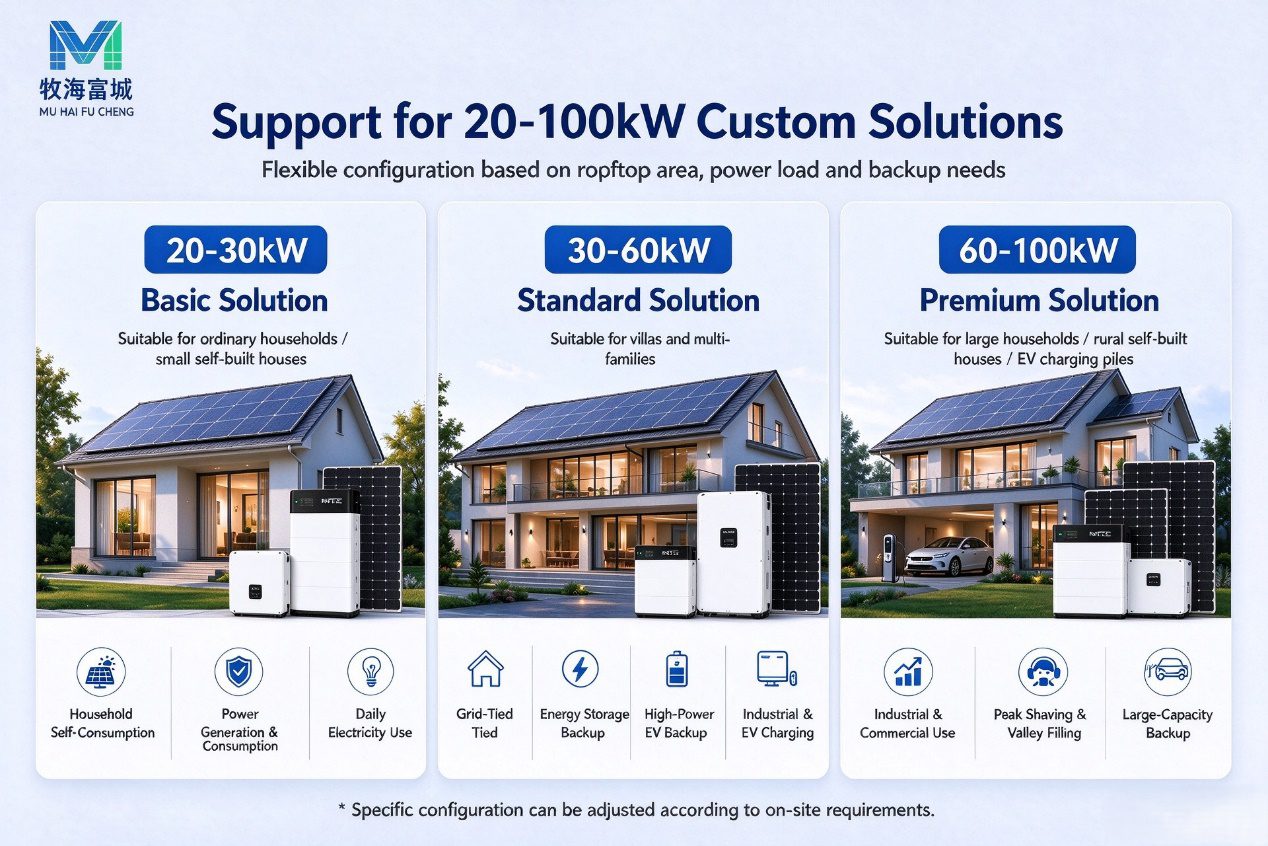 Household Grid-Tied Solar System