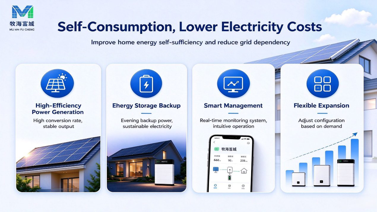 Household Grid-Tied Solar System