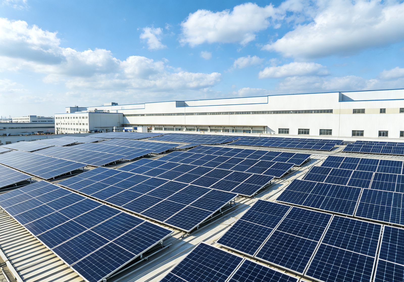 Rooftop solar power plant supplied by MHFC